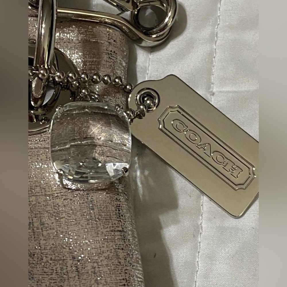 Coach Metallic Shoulder Bag - Picture 3 of 10